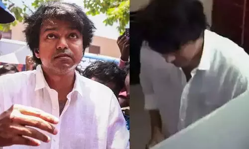 ആരാധകരുമായി ബൂത്തിലെത്തി പൊതുജനങ്ങളെ ബുദ്ധിമുട്ടിച്ചു; നടൻ വിജയ്ക്കെതിരെ പരാതി