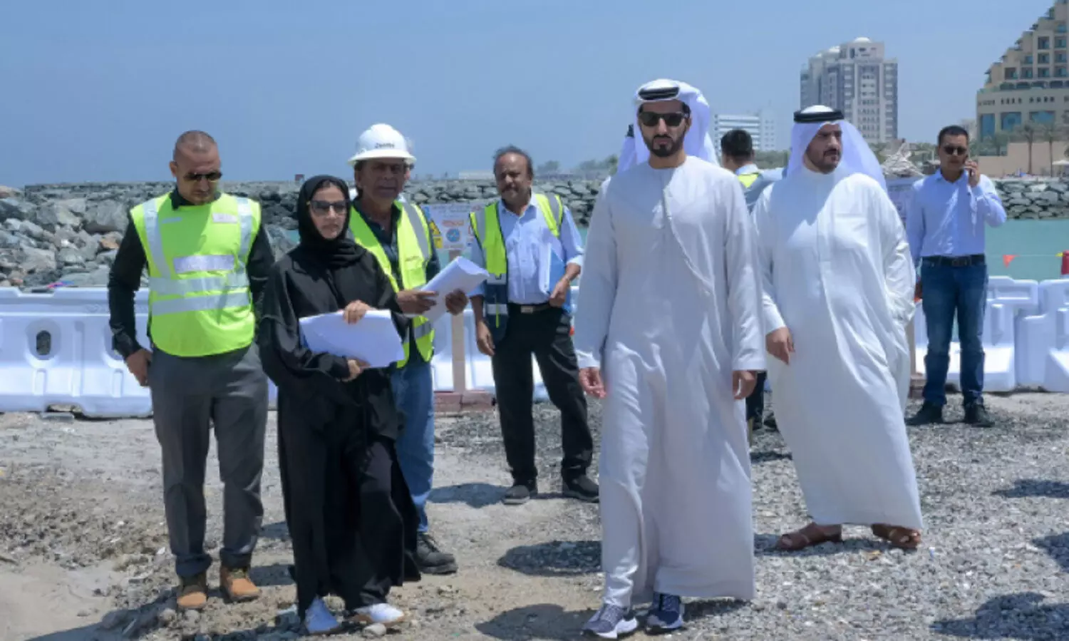 അ​ജ്മാ​ൻ കോ​ർ​ണി​ഷ്​ വി​ക​സ​നം വി​ല​യി​രു​ത്തി