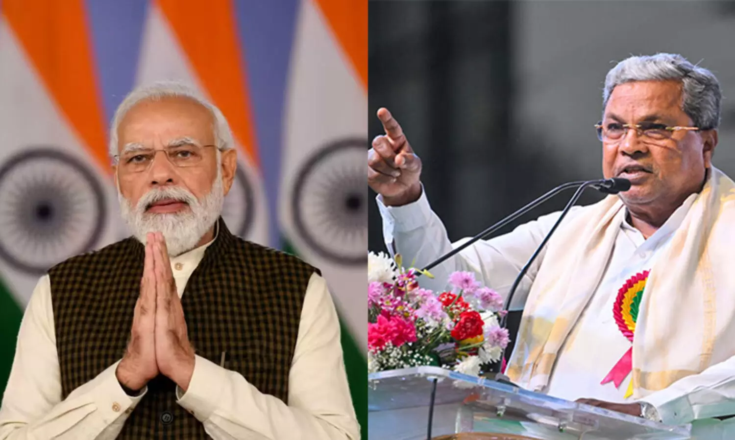 natredra modi, siddaramaiah