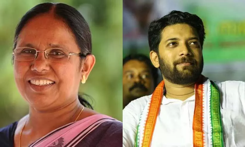 kk shailaja, shafi parambil