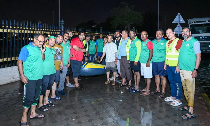 സന്നദ്ധപ്രവർത്തനവുമായി ഷാർജ കെ.എം.സി.സി സന്നദ്ധപ്രവർത്തനവുമായി ഷാർജ കെ.എം.സി.സി