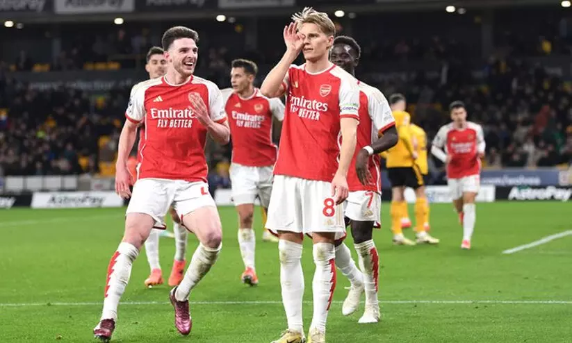 പ്രീമിയർ ലീഗിൽ ജയത്തോടെ ആഴ്സണൽ വീണ്ടും തലപ്പത്ത്