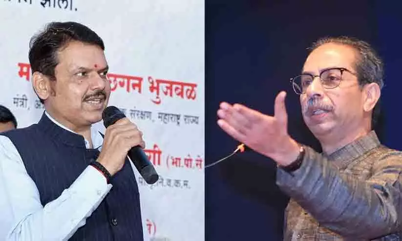 Fadnavis had said that he would make Aditya Thackeray the Chief Minister - Uddhav Thackeray with the allegation