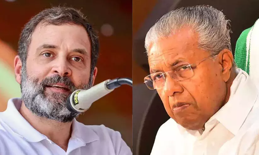 Rahul Gandhi, Pinarayi Vijayan Rahul Gandhi, Pinarayi Vijayan