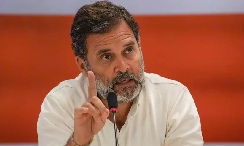 ‘പെട്ടെന്നുള്ള അസുഖം’; ഇൻഡ്യ റാലിയിൽ രാഹുൽ പ​ങ്കെടുക്കില്ലെന്ന് കോൺഗ്രസ്