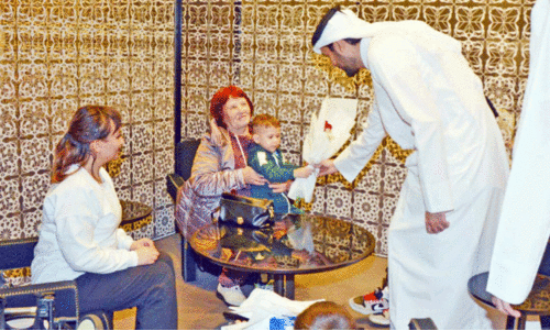 Qatar authorities welcoming Russia and Ukraine people Qatar authorities welcoming Russia and Ukraine people