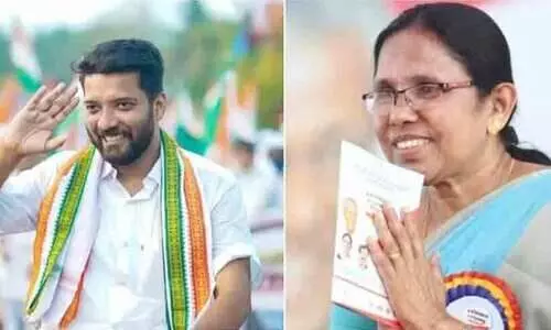 Shafi Parambil, KK Shailaja