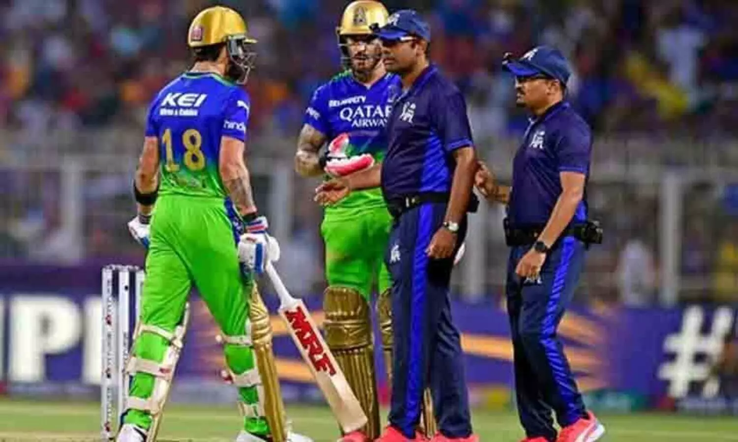 പെ​രു​മാ​റ്റം അ​തി​രു​കടന്നു; വിരാട് കോ​ഹ്‌​ലി​ക്ക് വ​ൻ പി​ഴ