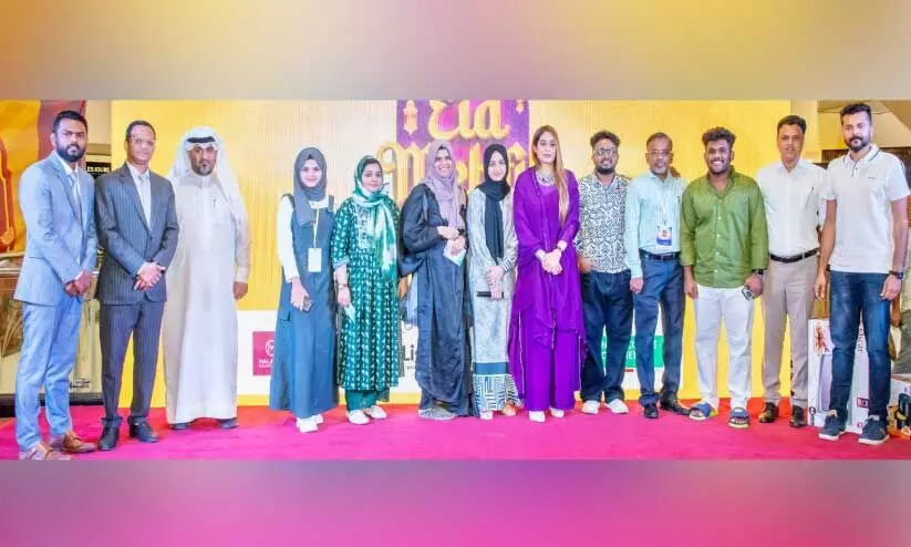 Henna competition winners with mefriend team