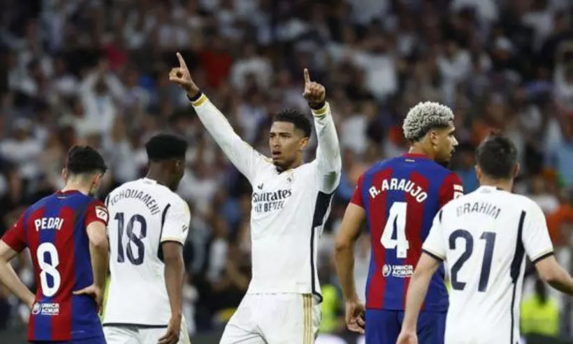 ബാഴ്സക്ക് ബെല്ലിങ്ഹാമിന്‍റെ ഇൻജുറി ഷോക്ക്! എൽ ക്ലാസികോ ജയിച്ച് റയൽ; 11 പോയന്‍റ് ലീഡുമായി കിരീടത്തിനരികെ