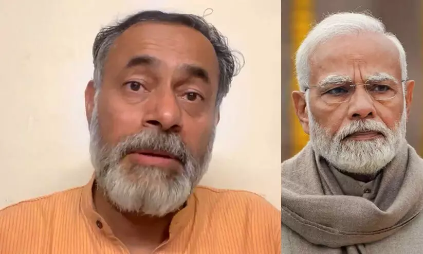 Yogendra-Yadav- Narendra Modi