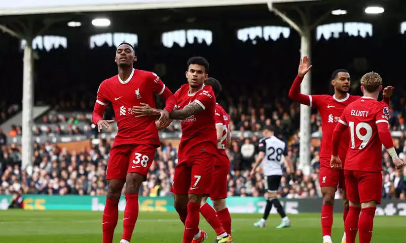 ഫുൾഹാമിനെ വീഴ്ത്തി ലിവർപൂൾ; സിറ്റിയെ മറികടന്ന് രണ്ടാമത് ഫുൾഹാമിനെ വീഴ്ത്തി ലിവർപൂൾ; സിറ്റിയെ മറികടന്ന് രണ്ടാമത്