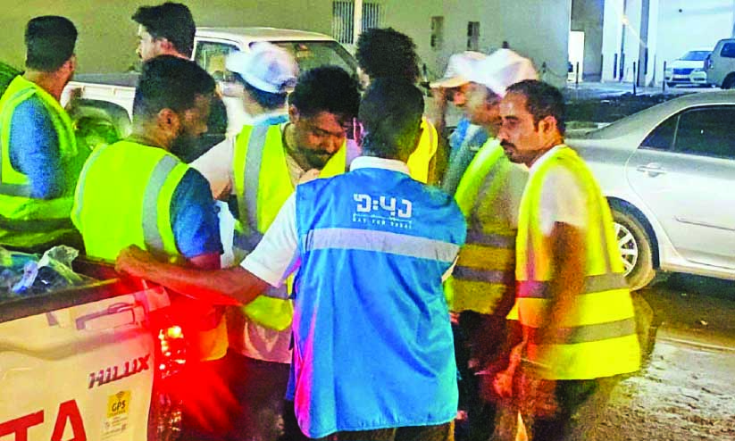 ദു​രി​താ​ശ്വാ​സ പ്ര​വ​ർ​ത്ത​ന​ങ്ങ​ളു​മാ​യി കെ.​എം.​സി.​സി​യും