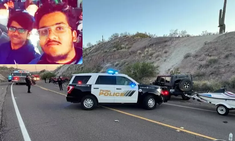 യു.എസിലെ അരിസോണയിൽ വാഹനാപകടം; ഇന്ത്യൻ വിദ്യാർഥികൾക്ക് ദാരുണാന്ത്യം