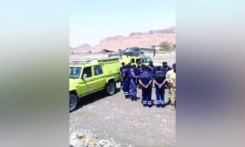 മ​ഴ: ദാ​ഹി​റ​യി​ൽ കാ​ണാ​താ​യ ആ​ൾ​ക്കാ​യി തി​ര​ച്ചി​ൽ പു​രോ​ഗ​മി​ക്കു​ന്നു