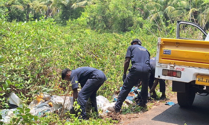 garbage dump garbage dump