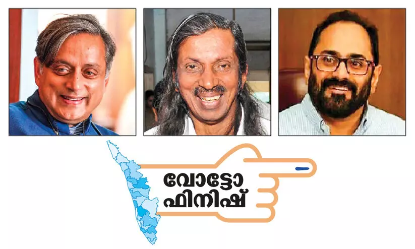തിരുവനന്തപുരം: വിയർത്തും വെള്ളം കുടിച്ചും യു.ഡി.എഫ്​ നേരിയ പച്ചപ്പിൽ