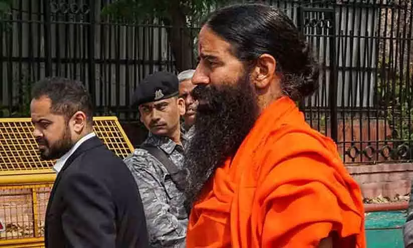 മാപ്പപേക്ഷ വലുപ്പത്തിൽ വേണം; രാംദേവിന് സുപ്രീംകോടതി വിമർശനം