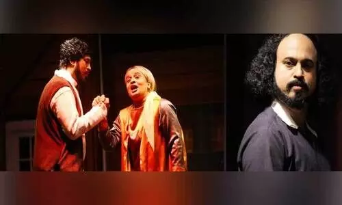 joby appears as shakespeare in drama