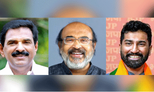 ആ​ന്‍റോ ആ​ന്‍റ​ണി   തോ​മ​സ്​ ഐ​സ​ക്    അ​നി​ൽ ആ​ന്‍റ​ണി​