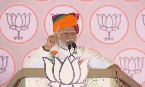 വിദ്വേഷ പരാമർശം ആവർത്തിച്ച് മോദി; ‘എസ്.സി-എസ്.ടി സംവരണം വെട്ടിക്കുറച്ച് മുസ്‍ലിംകൾക്ക് നൽകാൻ കോൺഗ്രസ് ശ്രമിച്ചു’