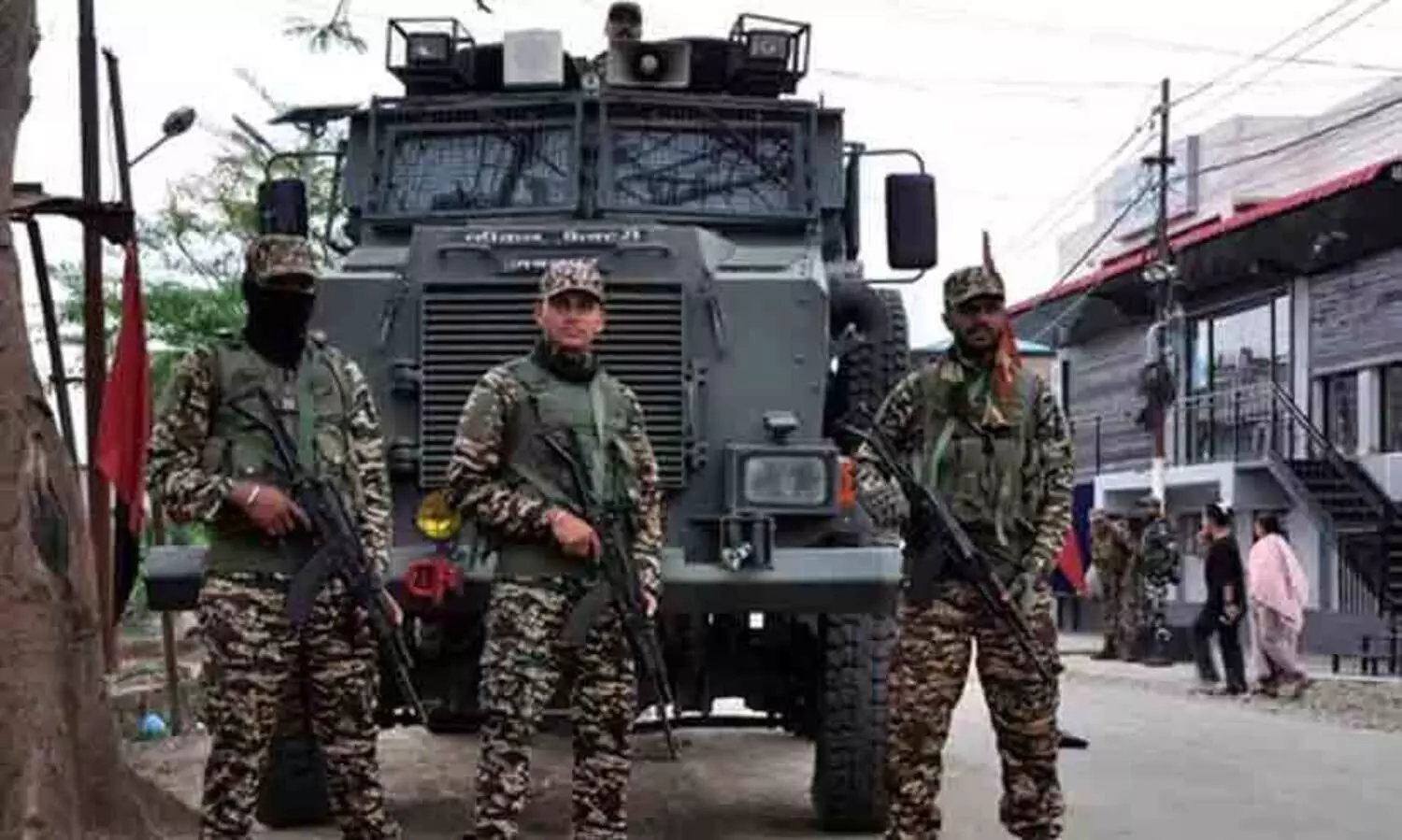 security personnal officers at imphal