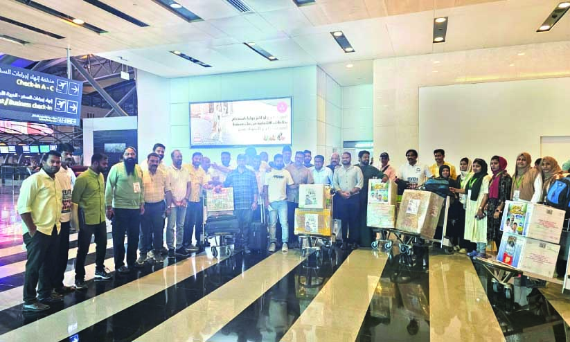 മസ്കത്ത് കെ.എം.സി.സി ‘വോട്ടുവിമാനം’; 60പേർ നാട്ടിലെത്തി മസ്കത്ത് കെ.എം.സി.സി ‘വോട്ടുവിമാനം’; 60പേർ നാട്ടിലെത്തി