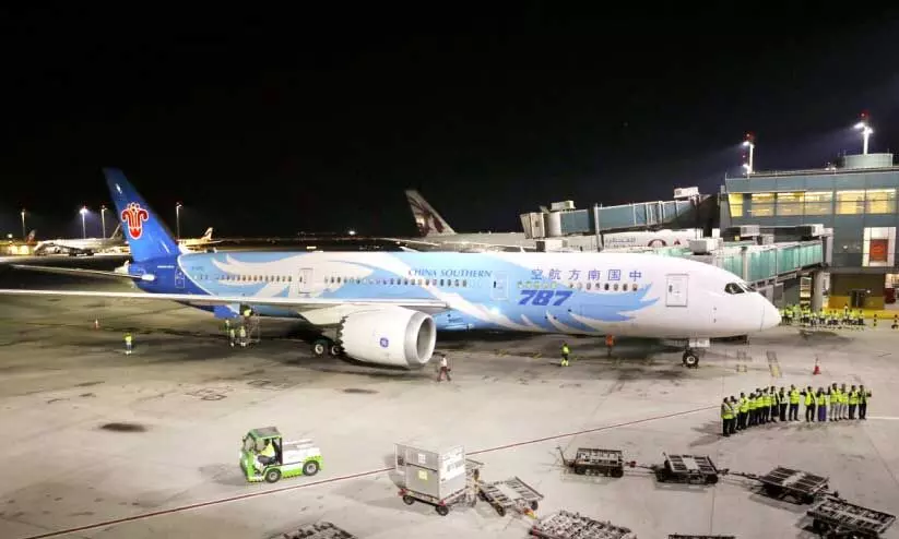 China Southern Airlines at Doha Hamad Airport