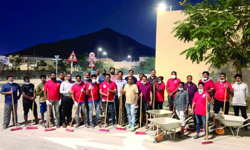 ക്ലീ​നി​ങ് കാ​മ്പ​യി​നി​ൽ കൈ​ര​ളി ഫു​ജൈ​റ പ​ങ്കാ​ളി​യാ​യി