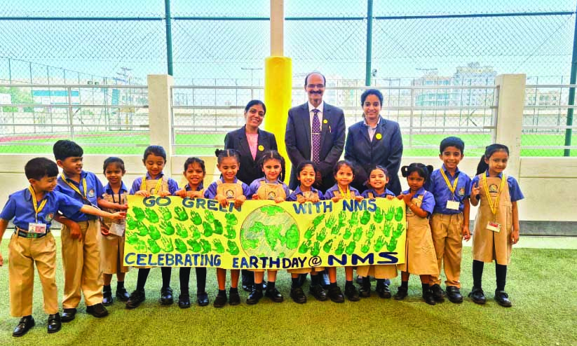 എൻ.എം.എസിൽ ഭൗമദിനം ആചരിച്ചു എൻ.എം.എസിൽ ഭൗമദിനം ആചരിച്ചു