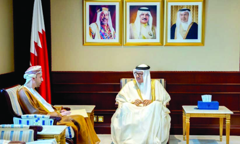 ഒ​മാ​ൻ അം​ബാ​സ​ഡ​റെ വി​ദേ​ശ​കാ​ര്യ മ​ന്ത്രി സ്വീ​ക​രി​ച്ചു