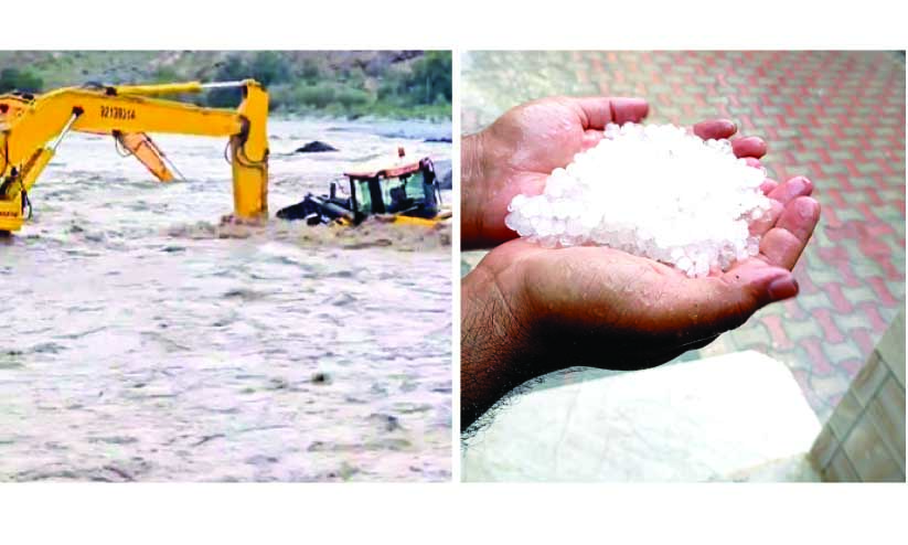 വി​വി​ധ പ്ര​ദേ​ശ​ങ്ങ​ളി​ൽ മ​ഴ