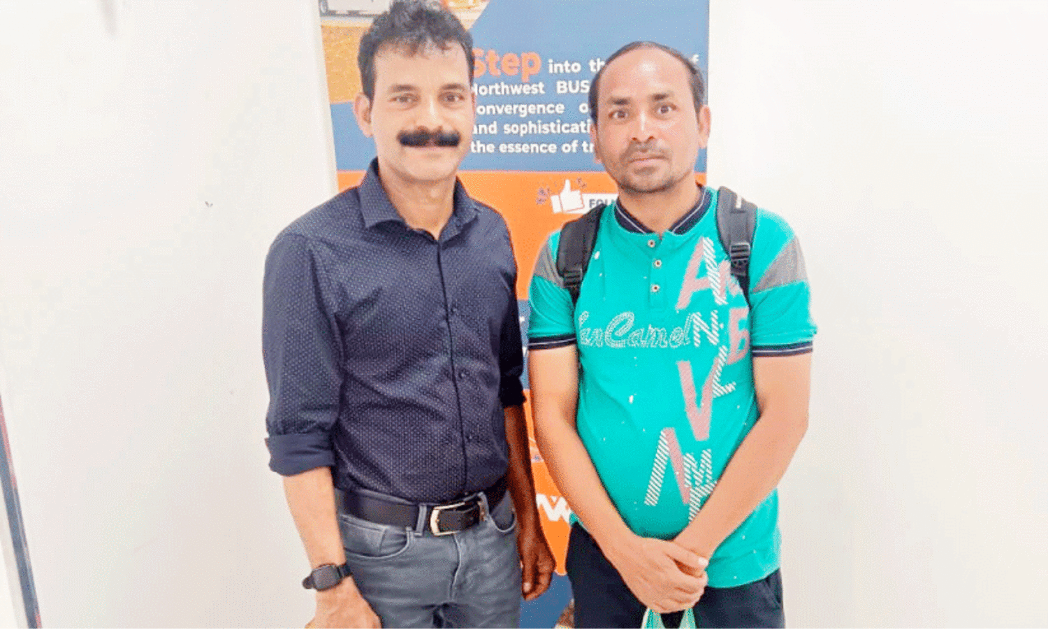 UP native returns home