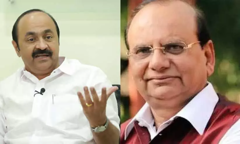 ഡല്ഹി ലഫ്റ്റനന്റ് ഗവര്ണറുടെ കേരള സന്ദര്ശനം; അടിയന്തര നടപടി ആവശ്യപ്പെട്ട് തെരഞ്ഞെടുപ്പ് കമീഷന് പ്രതിപക്ഷ നേതാവിന്റെ പരാതി ഡല്ഹി ലഫ്റ്റനന്റ് ഗവര്ണറുടെ കേരള സന്ദര്ശനം; അടിയന്തര നടപടി ആവശ്യപ്പെട്ട് തെരഞ്ഞെടുപ്പ് കമീഷന് പ്രതിപക്ഷ നേതാവിന്റെ പരാതി