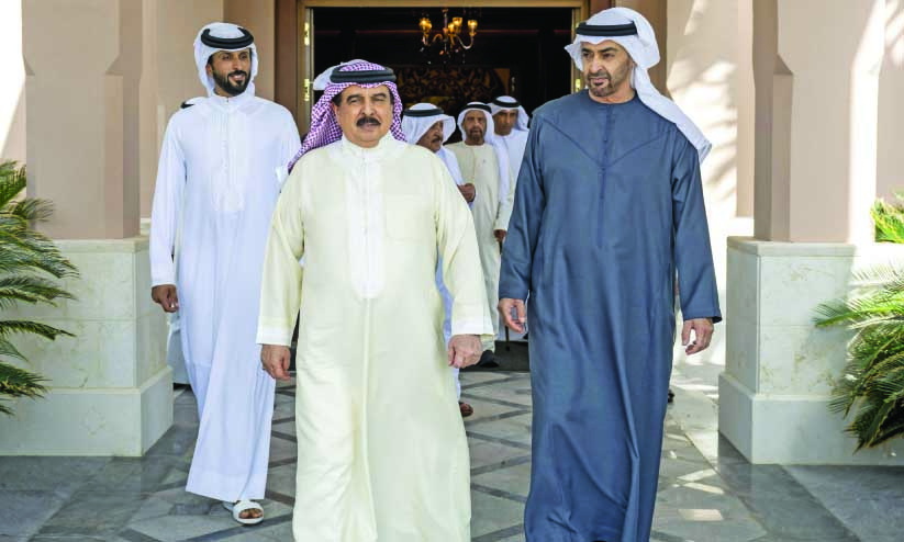 ഗ​സ്സ വെ​ടി​നി​ർ​ത്ത​ൽ ആ​വ​ശ്യ​പ്പെ​ട്ട്​ യു.​എ.​ഇ, ബ​ഹ്​​റൈ​ൻ ഭ​ര​ണാ​ധി​കാ​രി​ക​ൾ