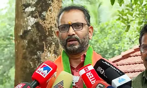 മാധ്യമങ്ങളോട്​ കയർത്ത്​ കെ. സുരേന്ദ്രൻ