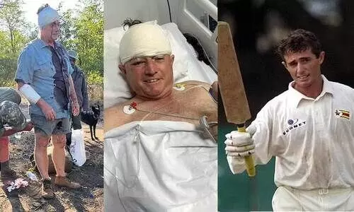 സിംബാബ്​‍വെ മുൻ ക്രിക്കറ്റർ ഗയ് വിറ്റാലിന് പുള്ളിപ്പുലി ആക്രമണത്തിൽ പരിക്ക്