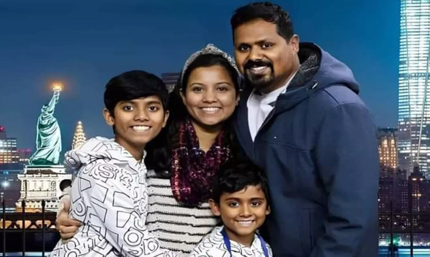 കാലിഫോർണിയയിൽ വാഹനാപകടം; മലയാളി കുടുംബത്തിലെ നാലുപേർ മരിച്ചു