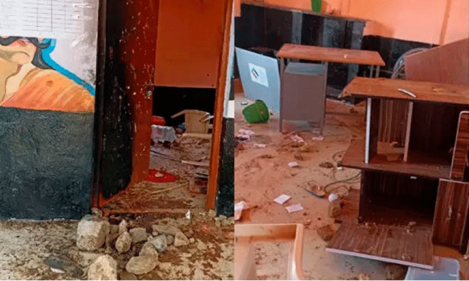 വികസനമില്ലാത്തതിൽ നാട്ടുകാർ അടിച്ചു തകർത്ത ബി.ജെ.പി സിറ്റിങ് മണ്ഡലത്തിലെ ബൂത്തിൽ ഏപ്രിൽ 29ന് റീപോളിങ്