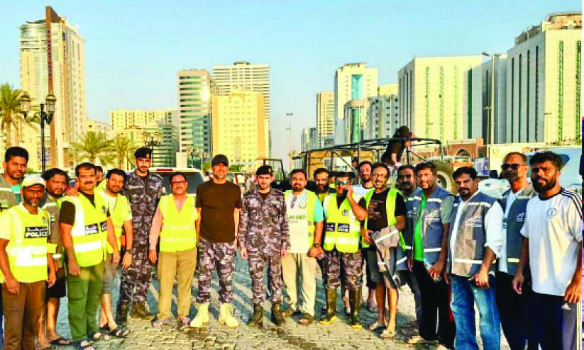 സ​ഹാ​യ​ഹ​സ്ത​വു​മാ​യി ഷാ​ർ​ജ കെ.​എം.​സി.​സി