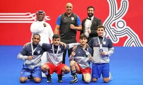 kuwait teams with medal