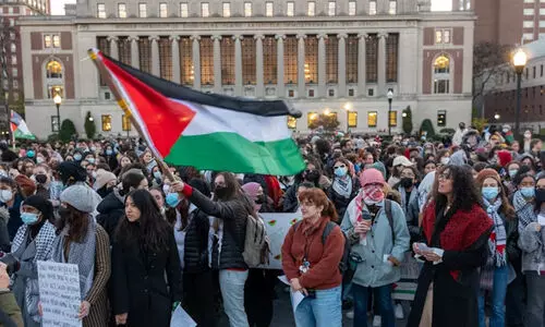 ഫലസ്തീൻ അനുകൂല പ്രക്ഷോഭം: കൊളംബിയ വിദ്യാർഥികൾക്ക് ഐക്യദാർഢ്യമറിയിച്ച് ജെ.എൻ.യു വിദ്യാർഥി യൂനിയൻ
