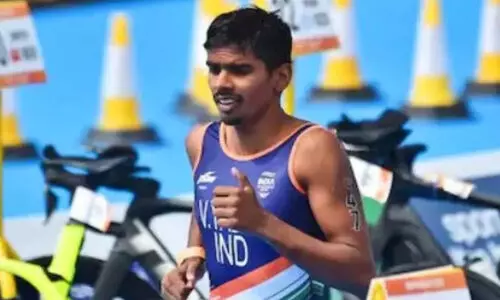 ദ​ക്ഷി​ണേ​ഷ്യ​ൻ ട്ര​യാ​ത്ല​ൺ: ആ​ദ​ർ​ശ് ചാ​മ്പ്യ​ൻ