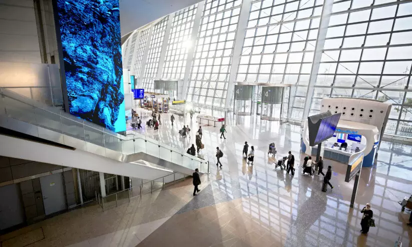 അ​ബൂ​ദ​ബി വി​മാ​ന​ത്താ​വ​ള യാ​ത്ര​ക്കാ​രു​ടെ എ​ണ്ണ​ത്തി​ല്‍ വ​ര്‍ധ​ന