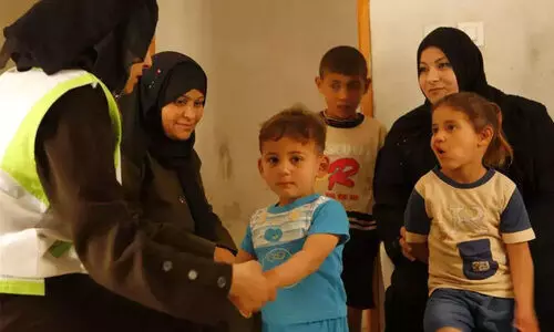 ഗ​സ്സ​യി​ൽ​നി​ന്ന്​ ചി​കി​ത്സ​ക്ക്​ 16ാമ​ത്​ സം​ഘം അ​ബൂ​ദ​ബി​യി​ൽ