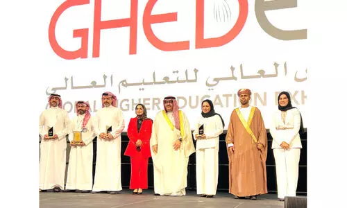 ഗ്ലോ​ബ​ൽ ഹ​യ​ർ എ​ജു​ക്കേ​ഷ​ൻ എ​ക്‌​സി​ബി​ഷ​ൻ; സെ​യ്ൻ ബ​ഹ്റൈ​ന് നാ​ലു പു​ര​സ്കാ​ര​ങ്ങ​ൾ