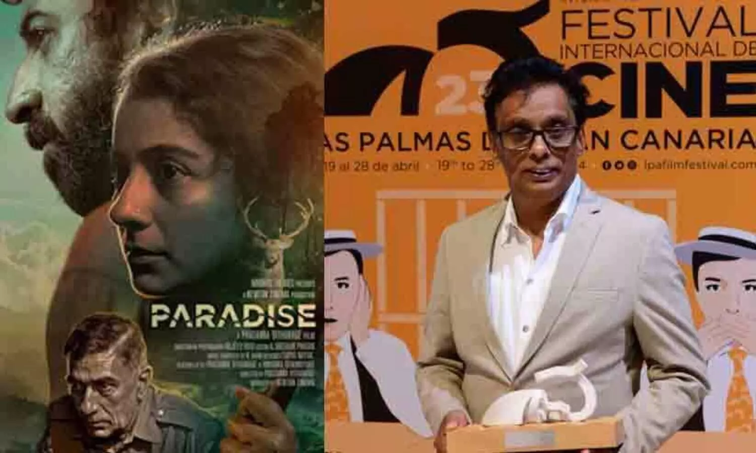 പാരഡൈസിന് സ്‌പെയിനിലെ ജനപ്രിയ ചിത്രത്തിനുള്ള പ്രേക്ഷക ജൂറി പുരസ്കാരം