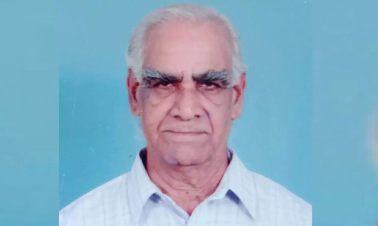 നെഹ്റുവിന്റെ പേഴ്സനൽ സെക്രട്ടറി എം.വി. രാജൻ അന്തരിച്ചു