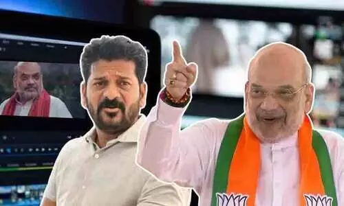 അമിത് ഷാ പ്രസംഗത്തിന്റെ വ്യാജ വിഡിയോ; രേവന്ത് റെഡ്ഡിക്ക് നോട്ടീസ്