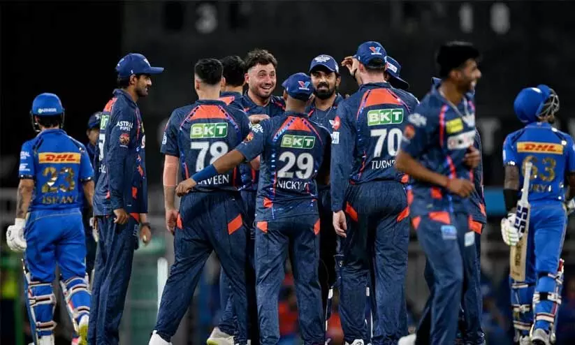 മുംബൈ ബാറ്റർമാരെ പിടിച്ചുകെട്ടി ലഖ്നോ; 145 റൺസ് വിജയലക്ഷ്യം മുംബൈ ബാറ്റർമാരെ പിടിച്ചുകെട്ടി ലഖ്നോ; 145 റൺസ് വിജയലക്ഷ്യം